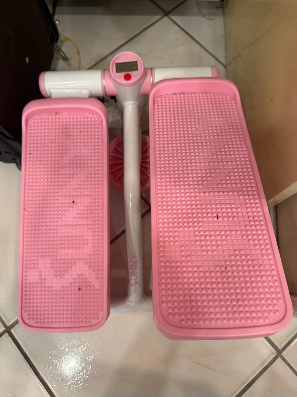Pink Stepper Exercise Machine - Picture 2 of 3